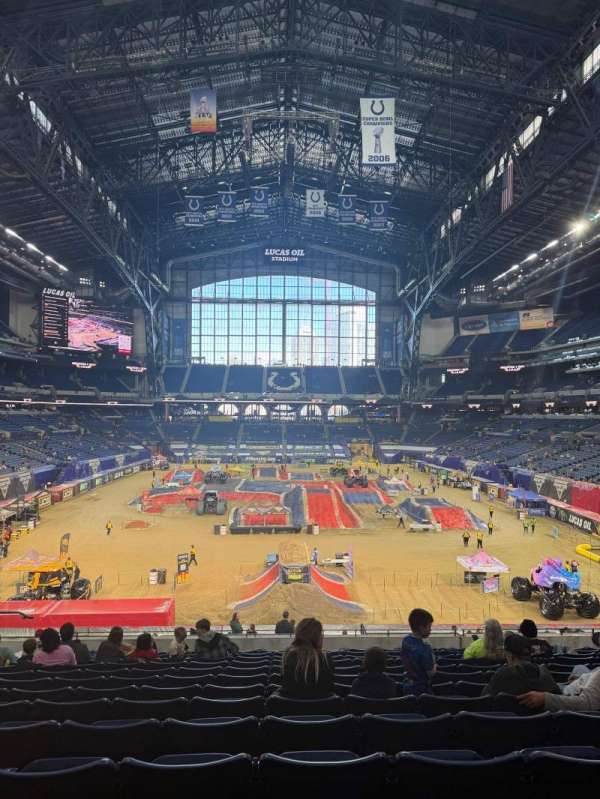 Lucas Oil Stadium, section: 227, row: 13, seat: 17