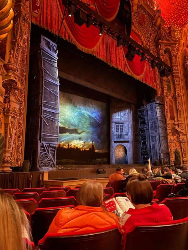 Ohio Theatre, Columbus, section: Orchestra 4, row: H, seat: 13