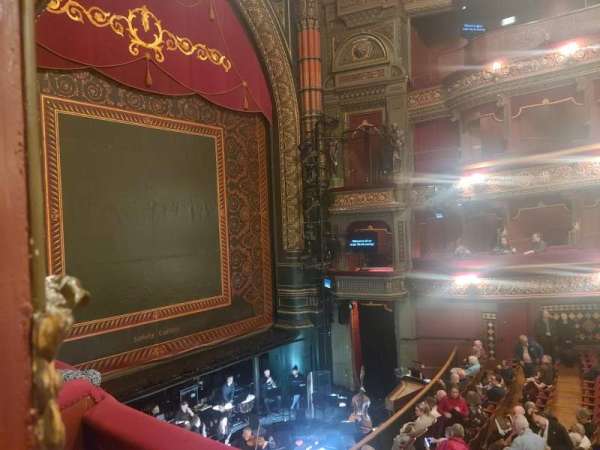 leeds grand theatre, section: Dress circle box JJ, row: JJ, seat: 3