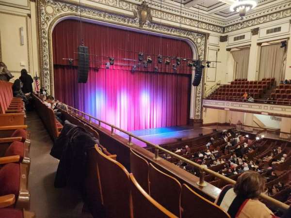 Symphony Hall, Springfield, section: Loge 5, row: C, seat: 25