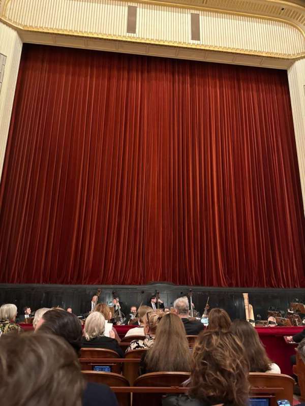 Wiener Staatsoper, section: Parkett Links, row: 6, seat: 13