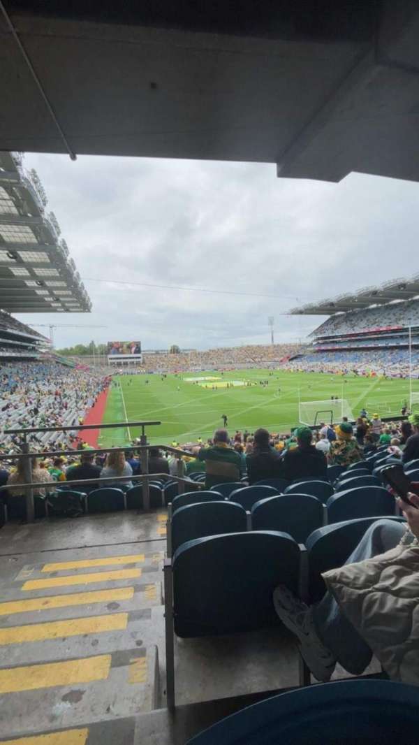 Croke Park, section: 322, row: Q, seat: 12