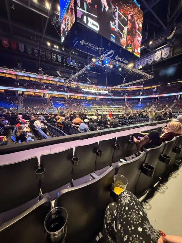 Benchmark International Arena, section: 117, row: c, seat: 16