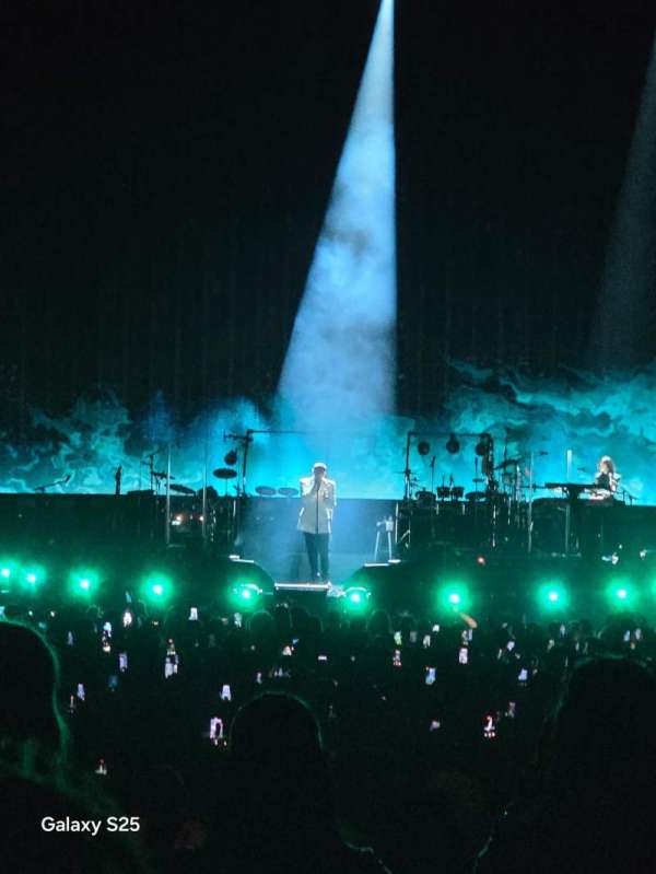 Dolby live, section: 203, row: L, seat: 4