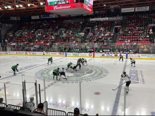 Visions Veterans Memorial Arena, section: 28, row: D, seat: 6