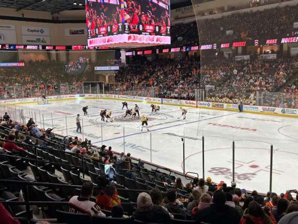 PPL Center, section: 113, row: 16, seat: 3