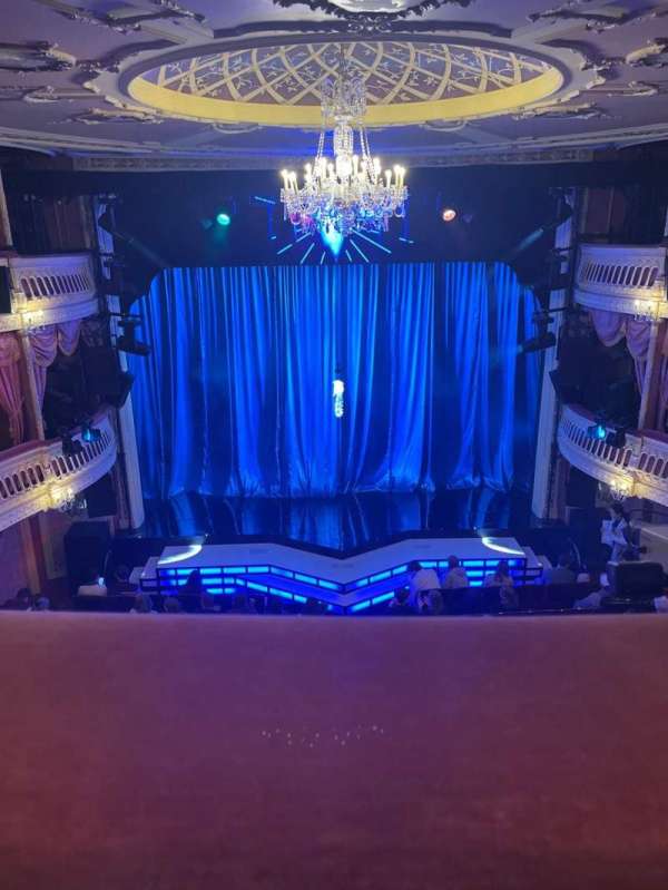 Criterion Theatre, section: Dress circle, row: A, seat: 17