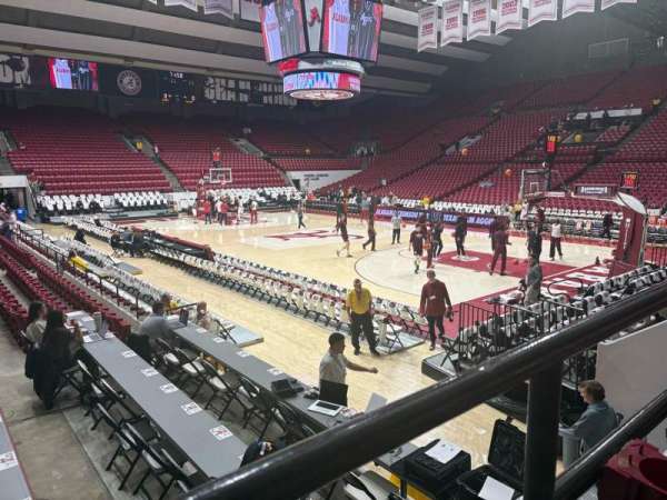 Coleman Coliseum, section: L, row: 13, seat: 13