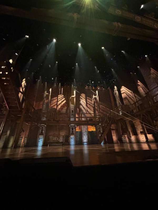 Richard Rodgers Theatre, section: Orchestra C, row: CC, seat: 109