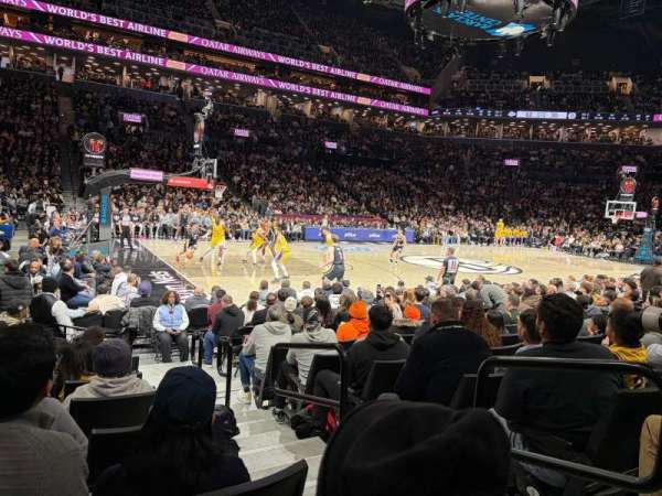 Barclays Center, section: 26, row: 7, seat: 2