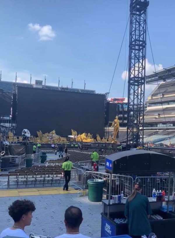 Lincoln Financial Field, section: 108, row: 2, seat: 7