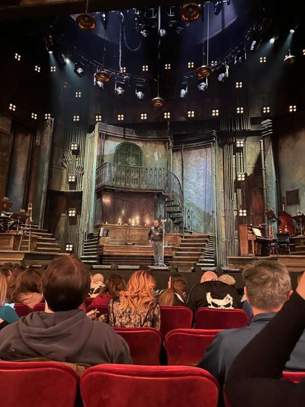 Walter Kerr Theatre, section: Orchestra C, row: H, seat: 105