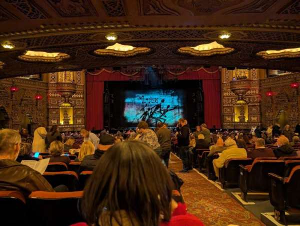 The Fabulous Fox Theatre, St. Louis, section: Orchestra 3, row: Ff, seat: 101