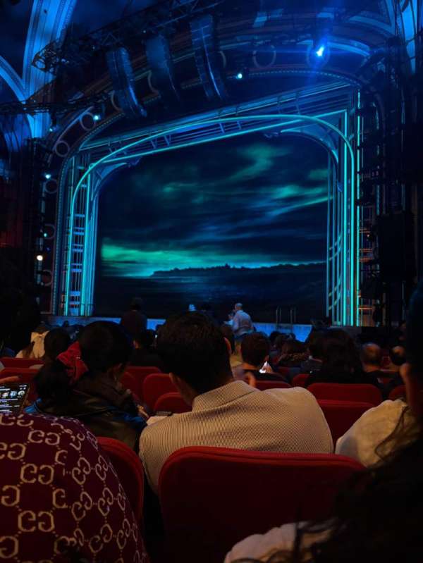 Broadway Theatre - 53rd street, section: Orchestra R, row: P, seat: 17