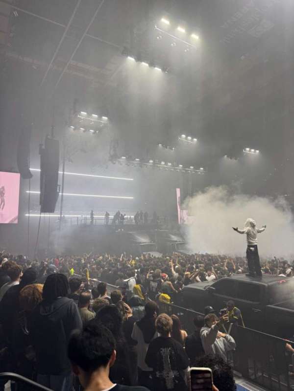 PeoplesBank Arena, section: 102, row: E, seat: 11