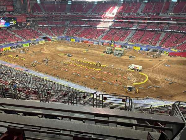 State Farm Stadium, section: 406, row: 1, seat: 11