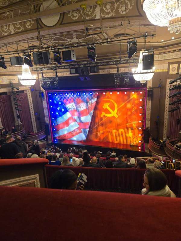 Imperial Theatre, section: Rear Mezzanine R, row: C, seat: 404