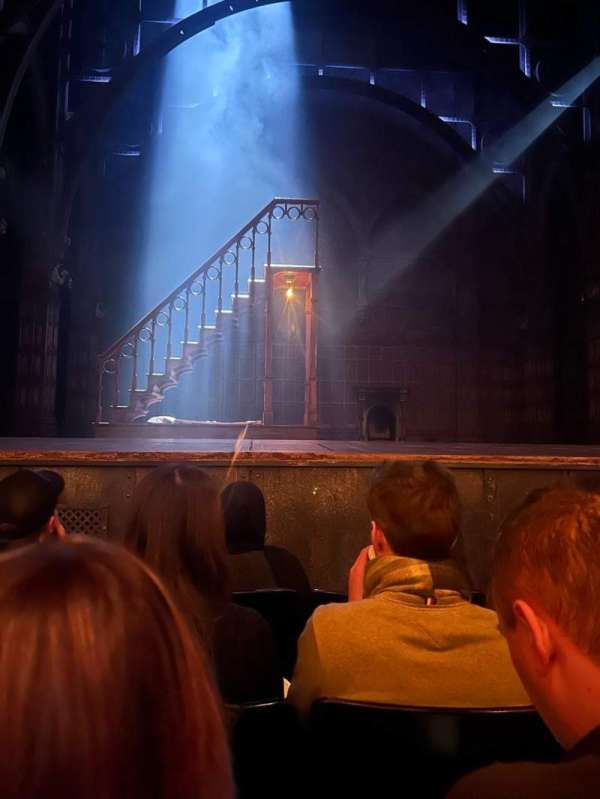Palace Theatre, West End, section: Stalls, row: B, seat: 17