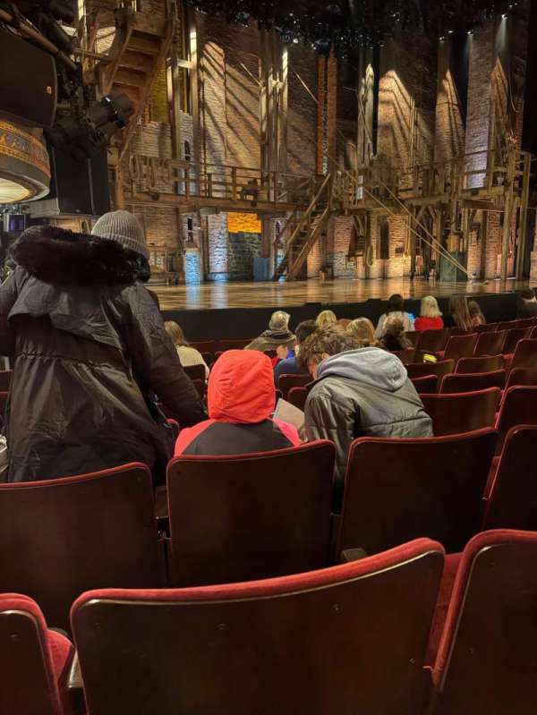 Richard Rodgers Theatre, section: Orchestra L, row: H, seat: 17
