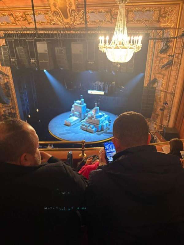 Longacre Theatre, section: Balcony R, row: C, seat: 3