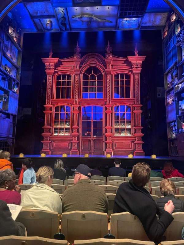 Savoy Theatre, section: Stalls, row: G, seat: 12