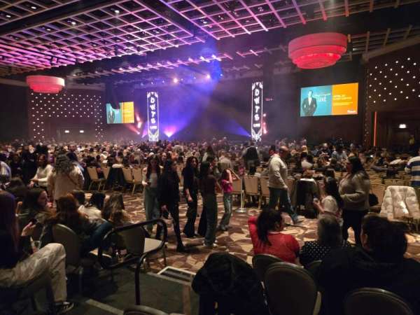 Borgata Event Center, section: E, row: E, seat: 3