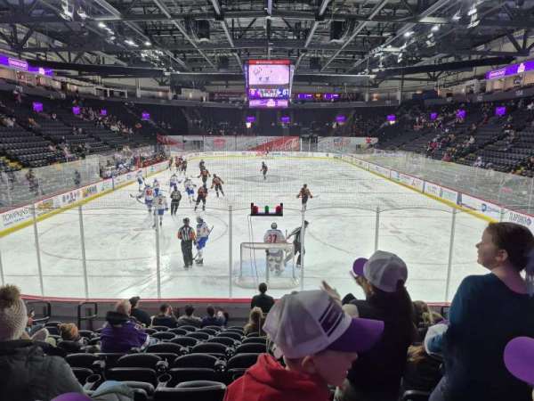 Santander Arena, section: 111, row: H, seat: 11