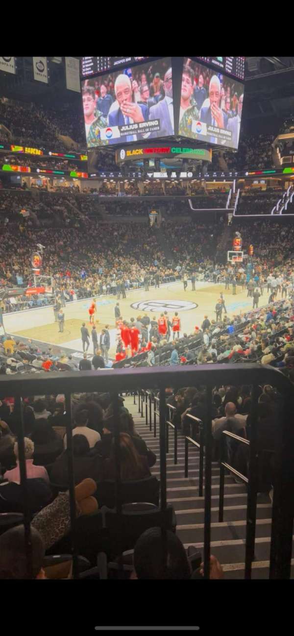 Barclays Center, section: 13, row: 19w, seat: 1