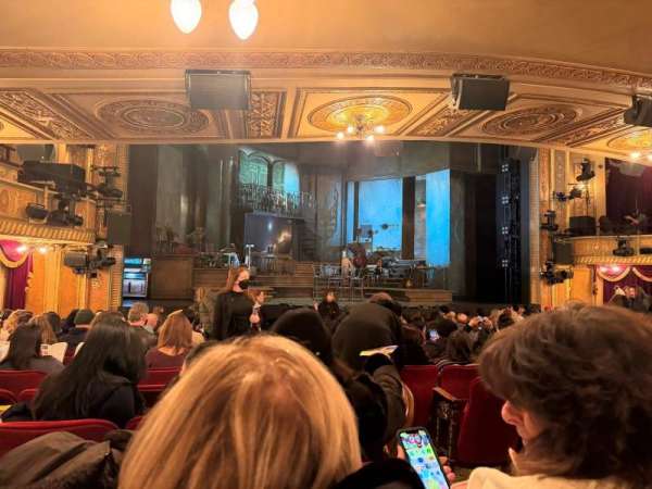 Walter Kerr Theatre, section: Orchestra L, row: R, seat: 1, 3, 5