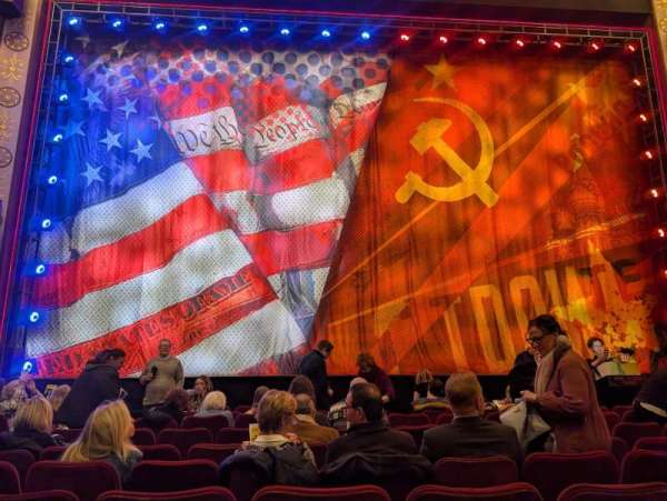 Imperial Theatre, section: Orchestra C, row: G, seat: 105