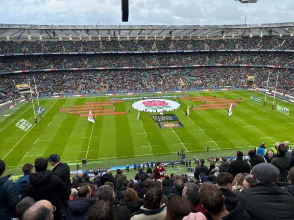 twickenham stadium, section: U8, row: N, seat: 219