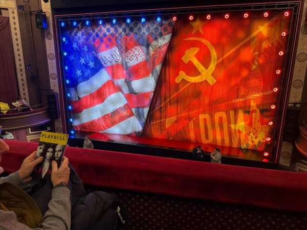 Imperial Theatre, section: Front Mezzanine RC, row: B, seat: 306