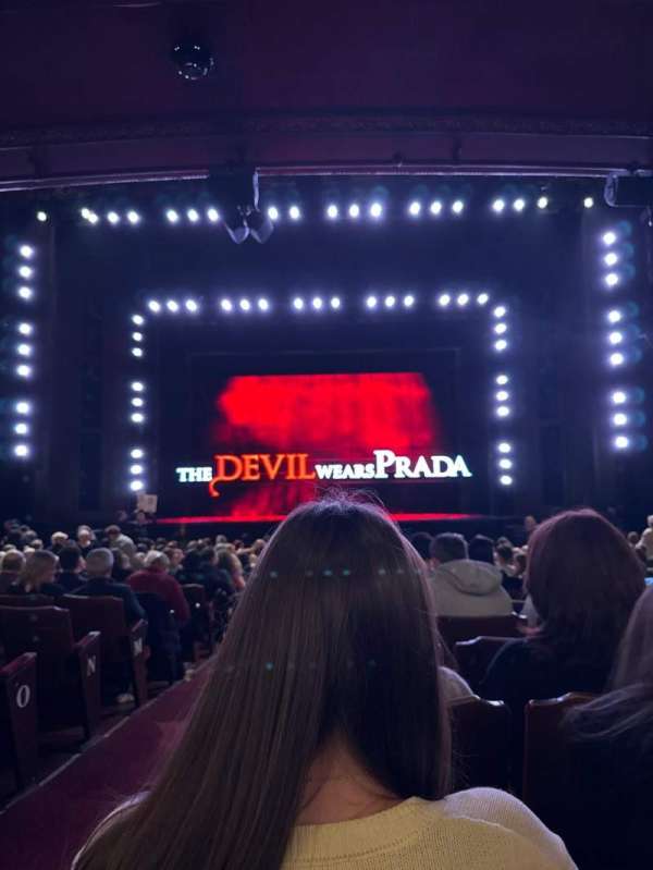 Dominion Theatre, section: Stalls, row: S, seat: 25