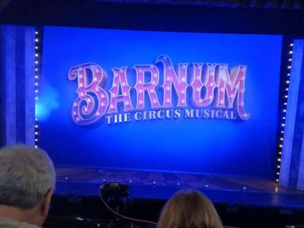 Palace Theatre, Manchester, section: Circle, row: B, seat: 23