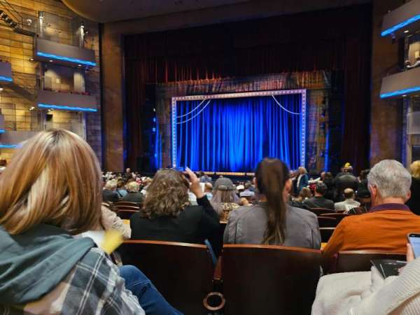 Temple Buell Theatre, section: Orchestra C, row: V, seat: 5