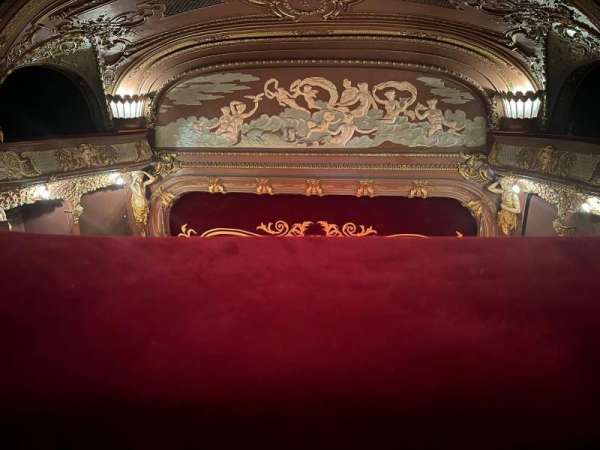 Apollo Theatre, section: Balcony, row: A, seat: 14