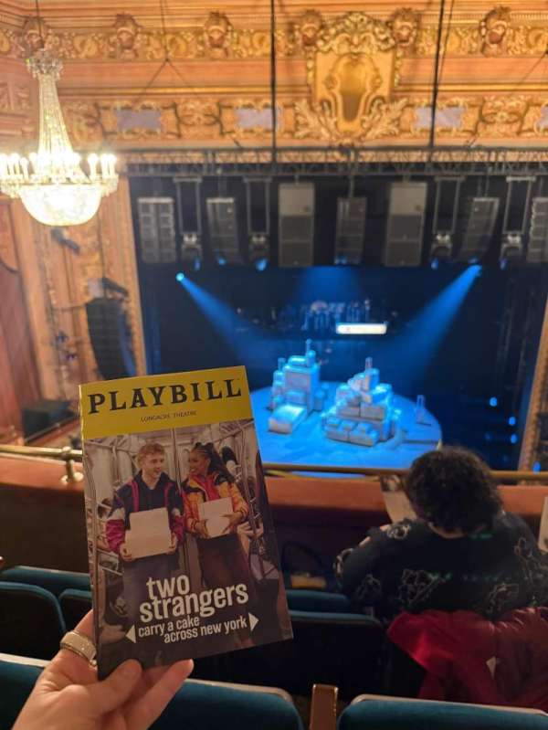 Longacre Theatre, section: Balcony C, row: C, seat: 110