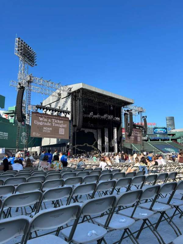 Fenway Park, section: B7, row: 12, seat: 11