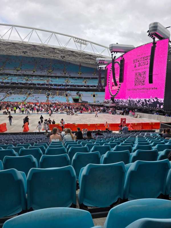 Accor Stadium, section: 133, row: 20, seat: 48