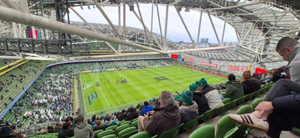 Aviva Stadium, section: 509, row: BB, seat: 5