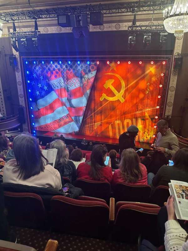 Imperial Theatre, section: Front Mezzanine RC, row: F, seat: 310