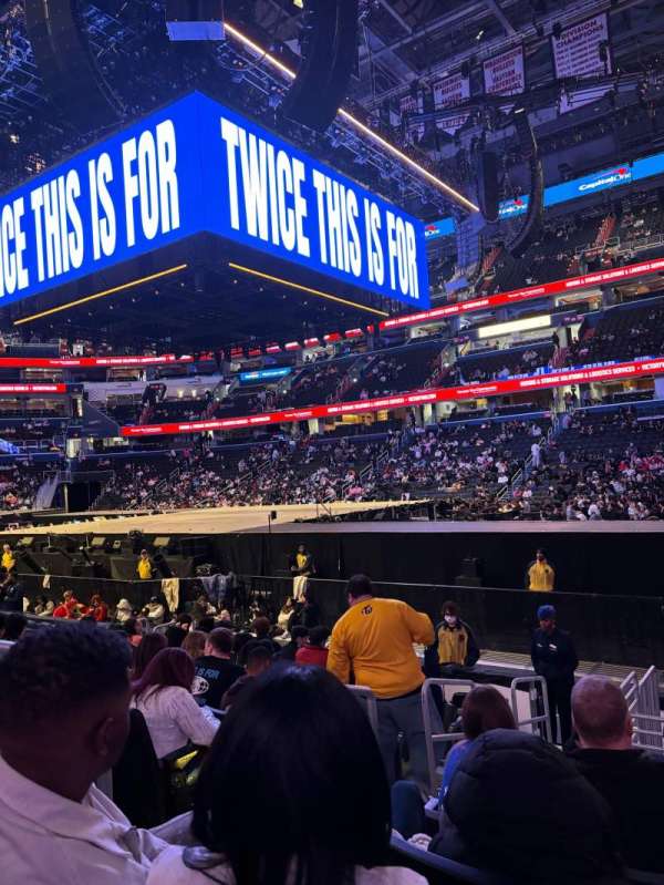 Capital One Arena, section: 113, row: J, seat: 3