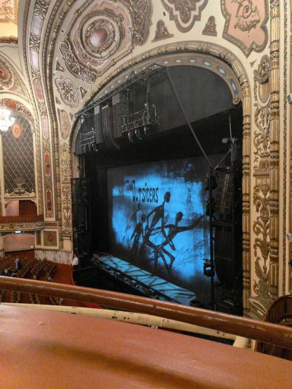 Cadillac Palace Theater, section: Loge FR, row: A, seat: 38