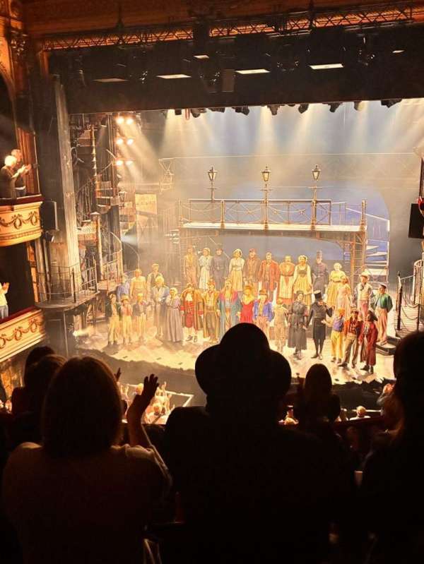 Gielgud Theatre, section: Dress Circle, row: F, seat: 9