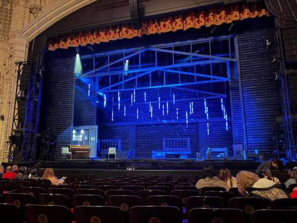 Orpheum Theatre, San Francisco, section: Orchestra RC, row: M, seat: 114