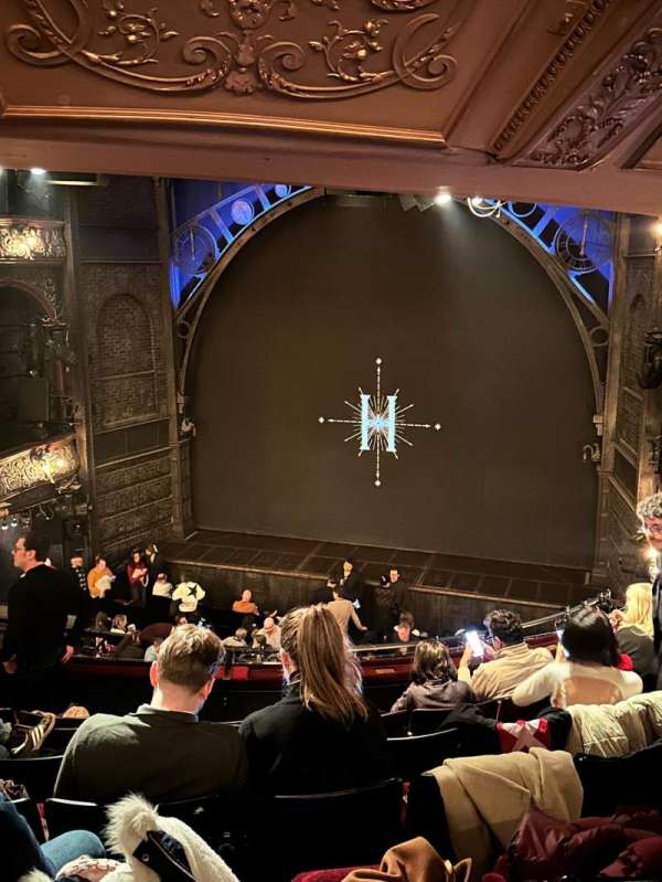 Palace Theatre, West End, section: Dress Circle, row: G, seat: 9