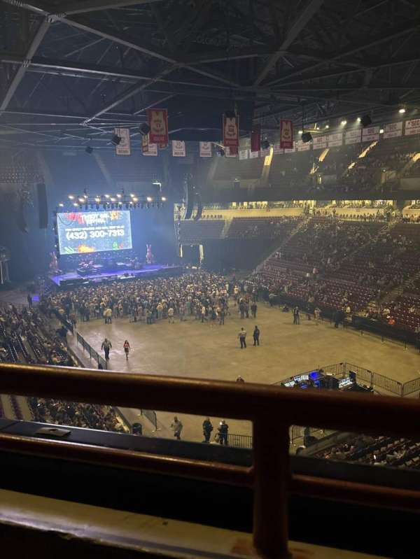 Colonial Life Arena, section: 203, row: 1, seat: 15