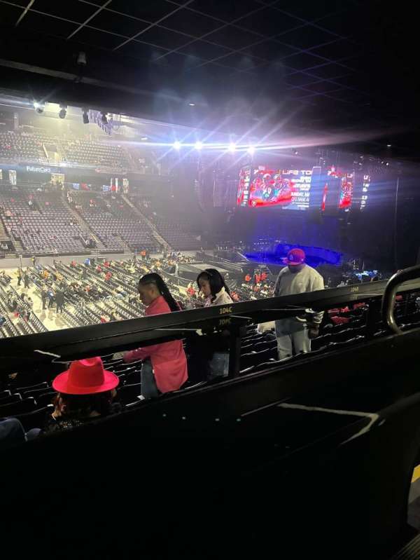 CFG Bank Arena, section: 104C, row: BB, seat: 4