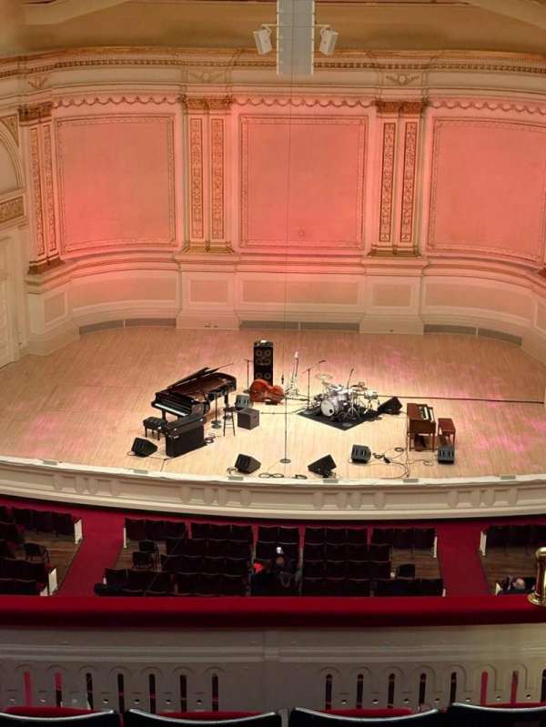 Carnegie Hall, section: Dress Circle C, row: FF, seat: 109