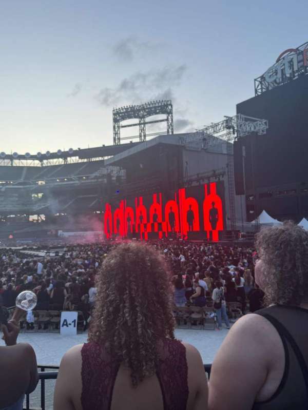 Citi Field, section: 106, row: 8, seat: 7